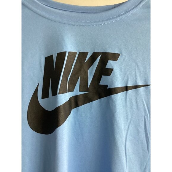NIKE T-Shirt Legend Icon Futura Size: Large Color: Valor Blue/Valor Blue - Picture 2 of 11